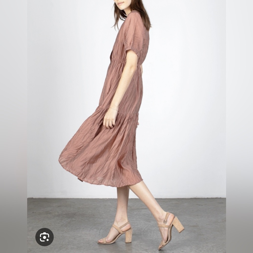 Mod Ref Savannah Dress - Dusty Rust Size Large - Picture 2 of 7
